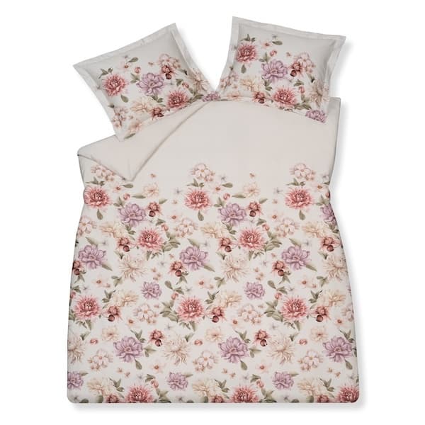 Vandyck Harmony cream tan dekbedovertrek