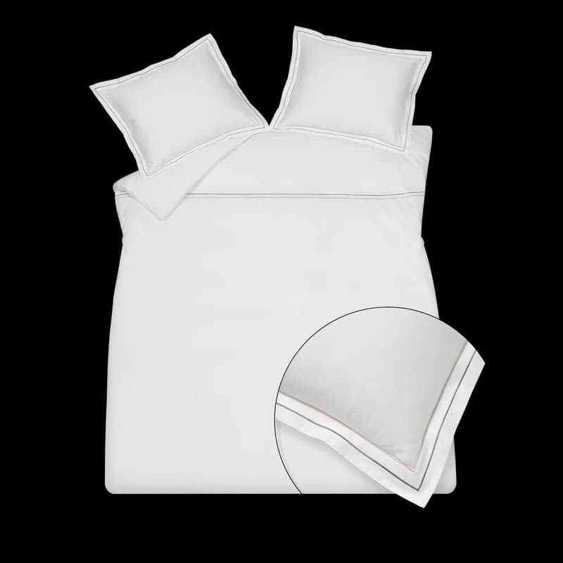 Vandyck Purity Napels sand dekbedovertrek