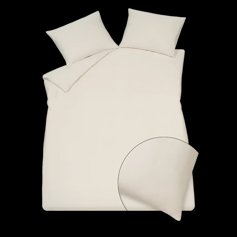 Vandyck pure 84 cream tan dekbedovertrek