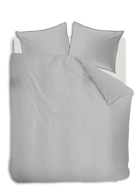 Auping Pearl grey Percale Dekbedovertrek