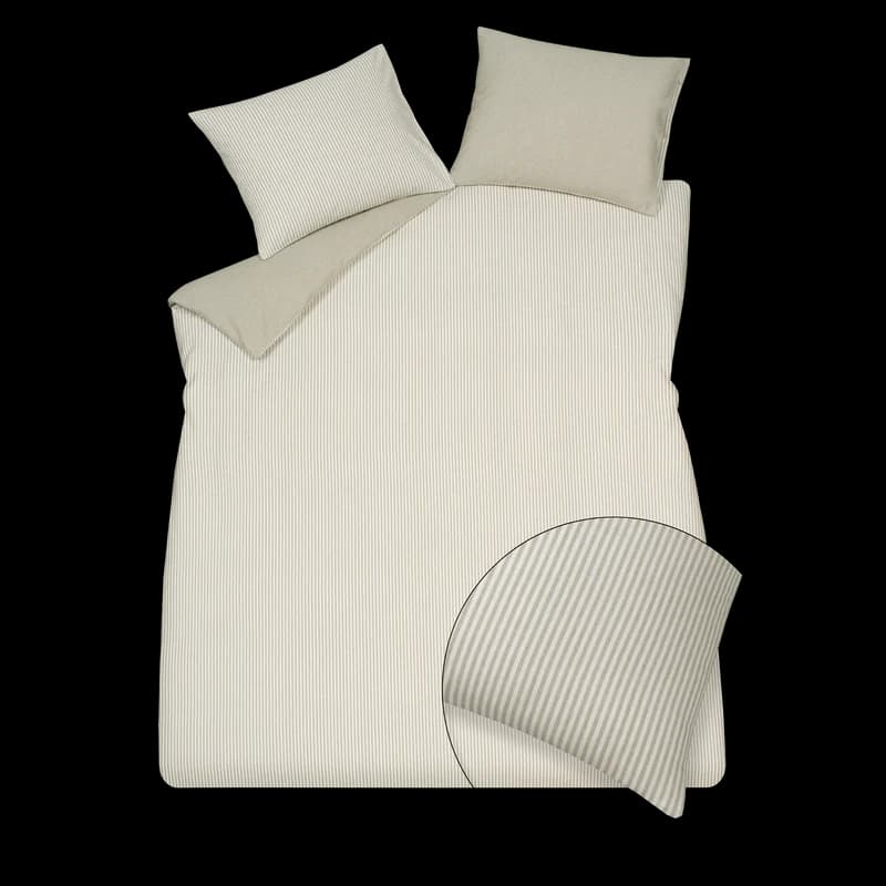 Vandyck home salerno sage green dekbedovertrek