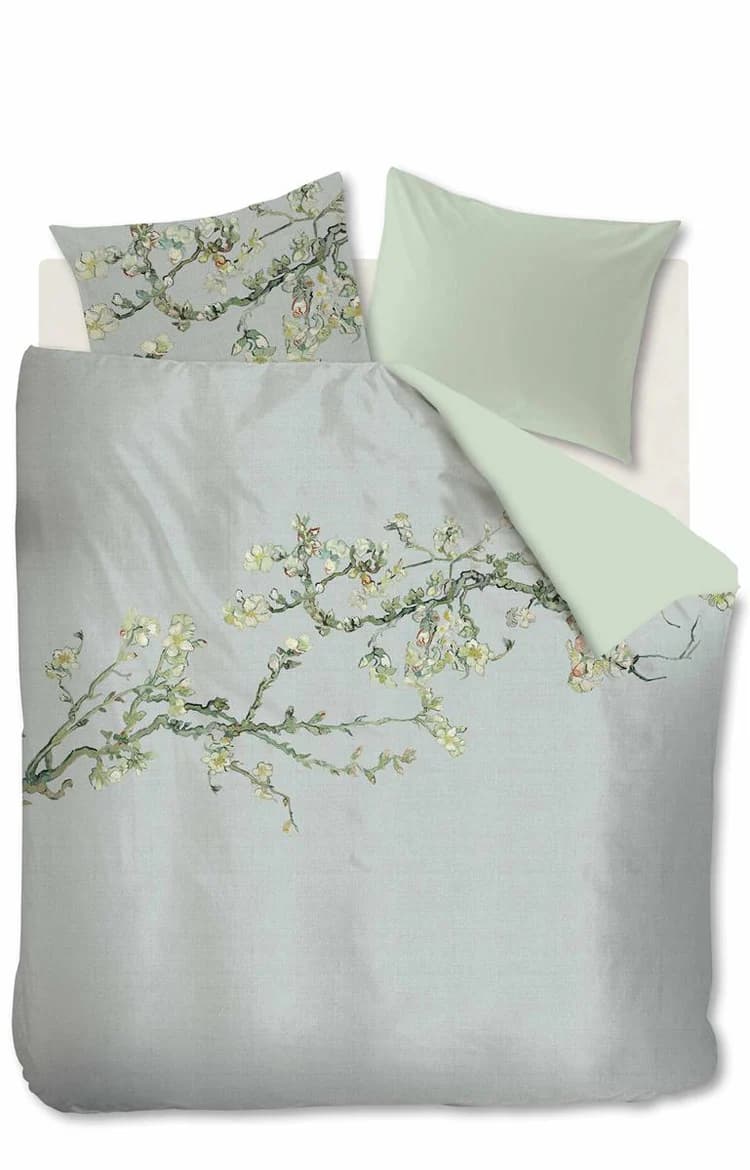 Beddinghouse x Van Gogh Museum Dekbedovertrek Blossom Grijs