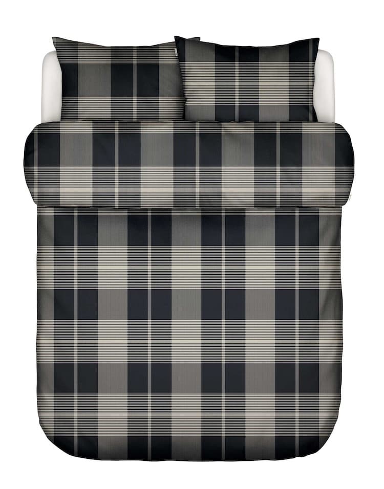 Marc O'Polo Alvar New black Dekbedovertrek