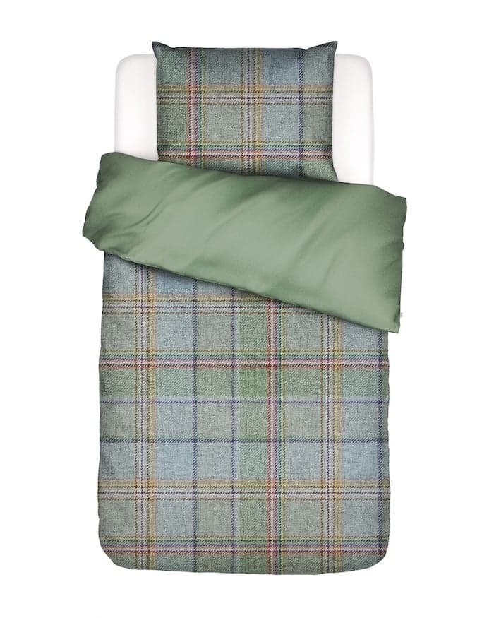 Essenza Meau Basil green Dekbedovertrek