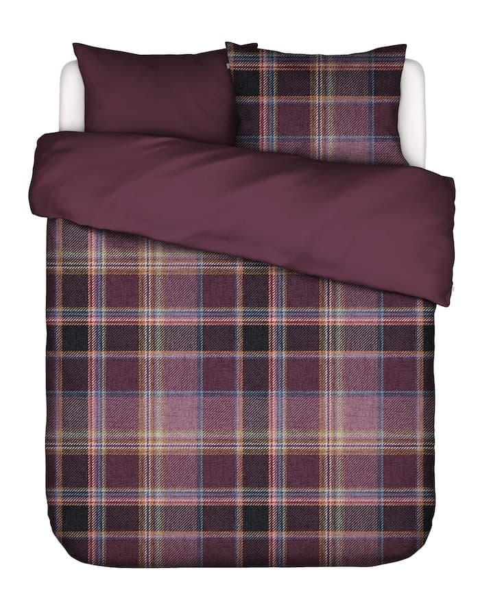 Essenza Meau Mauve wine Dekbedovertrek