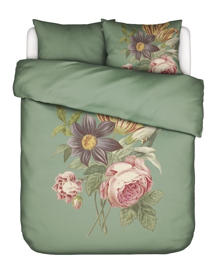 Essenza Madia Basil green Dekbedovertrek