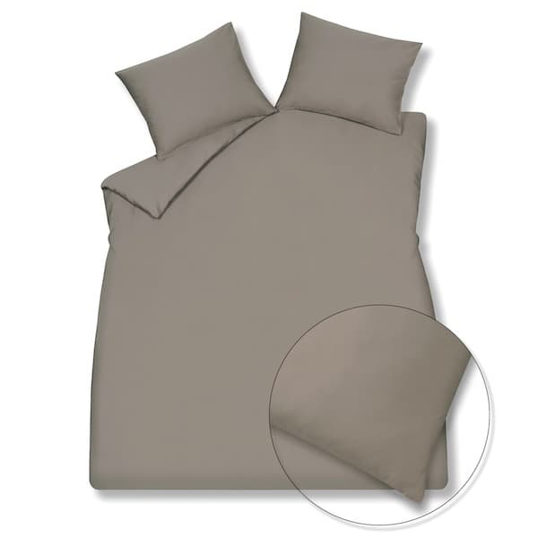 Vandyck Satin Luxe espresso dekbedovertrek