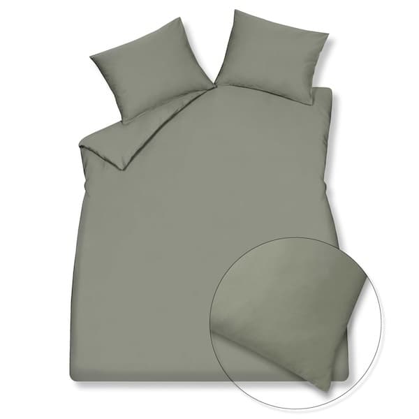 Vandyck Satin Luxe thyme dekbedovertrek