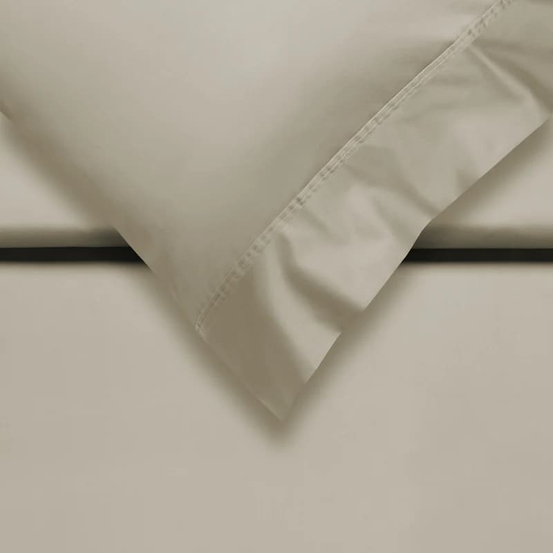 Vandyck Purity 87 Uni Satin stone dekbedovertrek