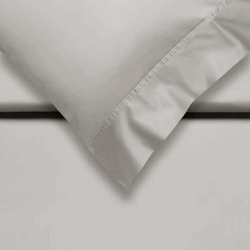 Vandyck Purity 87 Uni Satin coolgrey dekbedovertrek