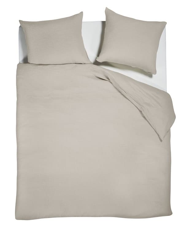 vtwonen Gentle Embrace Zand dekbedovertrek