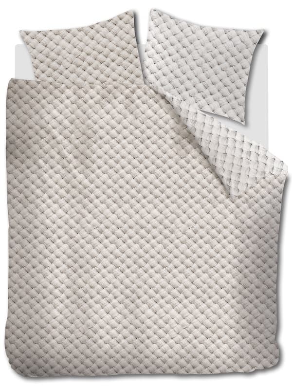 Rivièra Maison Woven Wool Naturel dekbedovertrek
