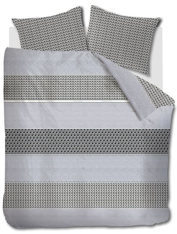 Rivièra Maison Lawrence Blauwgrijs dekbedovertrek