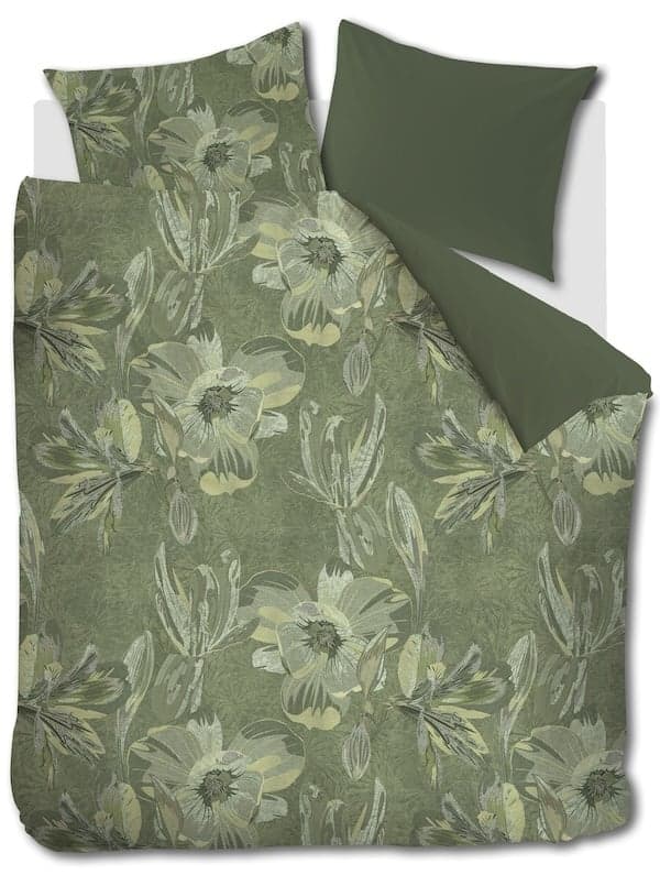 Kardol by Beddinghouse Symbiose Groen dekbedovertrek
