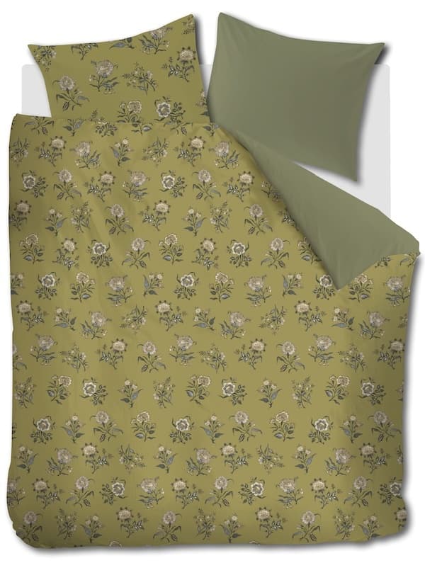 At Home by BeddingHouse Bygone Olive Green dekbedovertrek