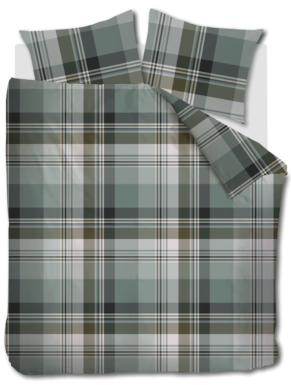 Beddinghouse Vernon Groen dekbedovertrek