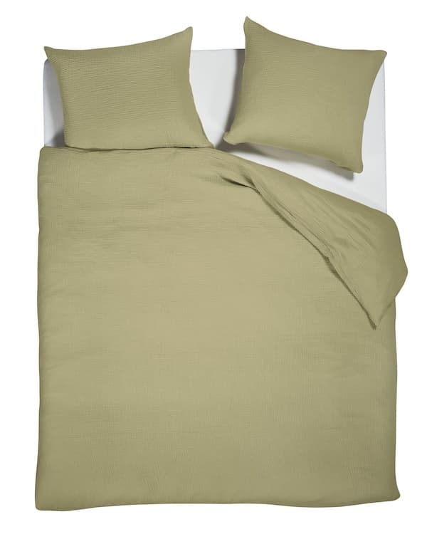 Beddinghouse Mist Groen dekbedovertrek