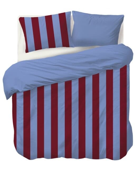 Auping Burgundy blue Dekbedovertrek