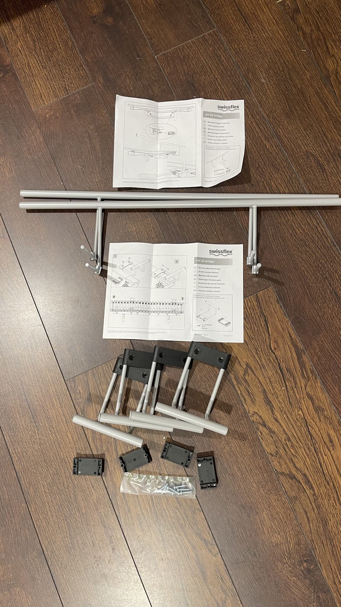 Swissflex matras beugel zijkant en voeteneind (voor 90/100 br. bodems) compleet