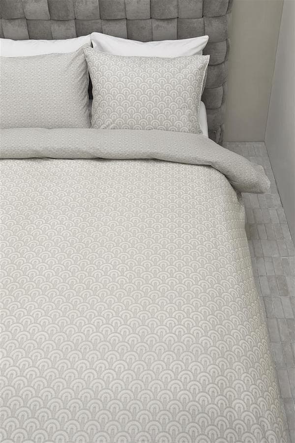 Rivièra Maison Arched Dekbedovertrek Sand