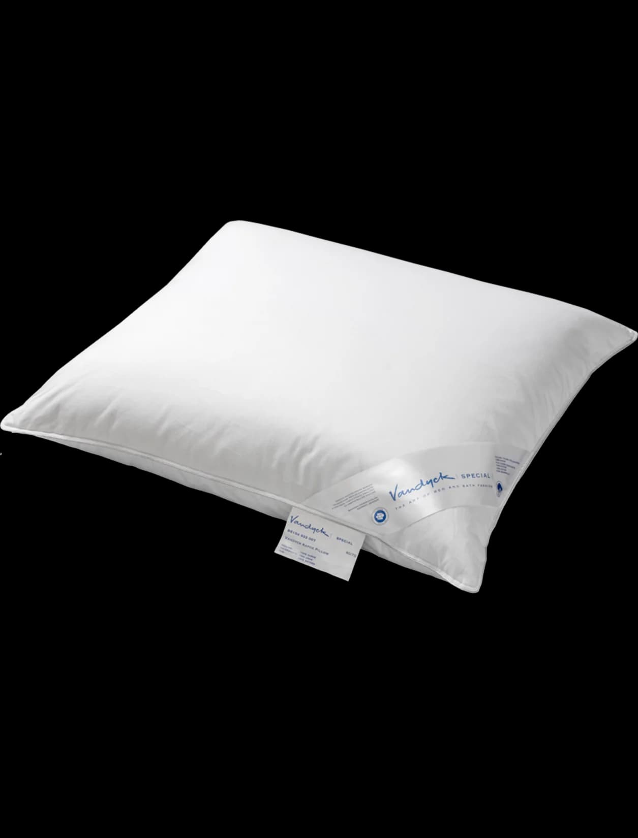 Vandyck hoofdkussen Kapok Silver