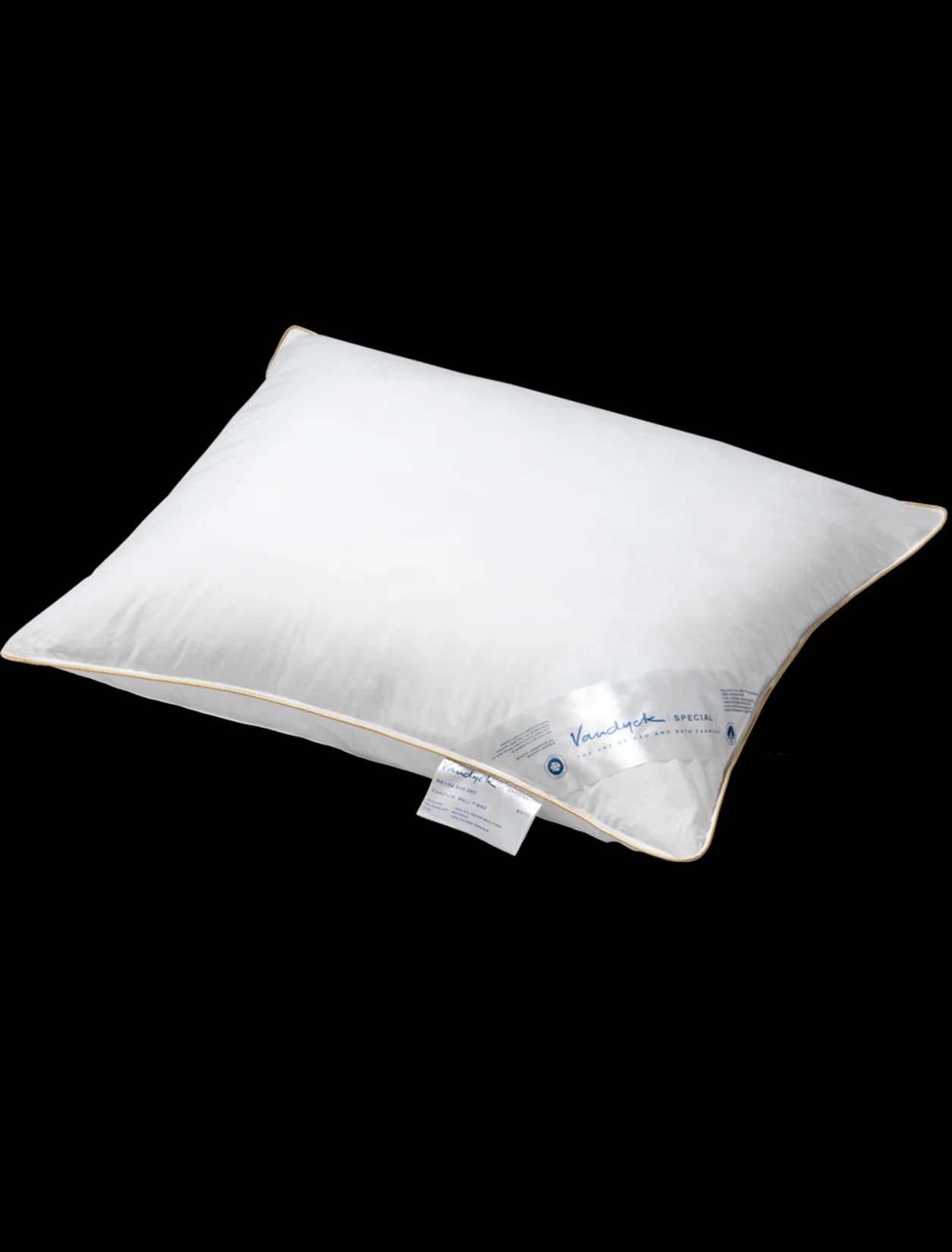 Vandyck hoofdkussen Speciaal Ball Yellow - comfortabel zacht