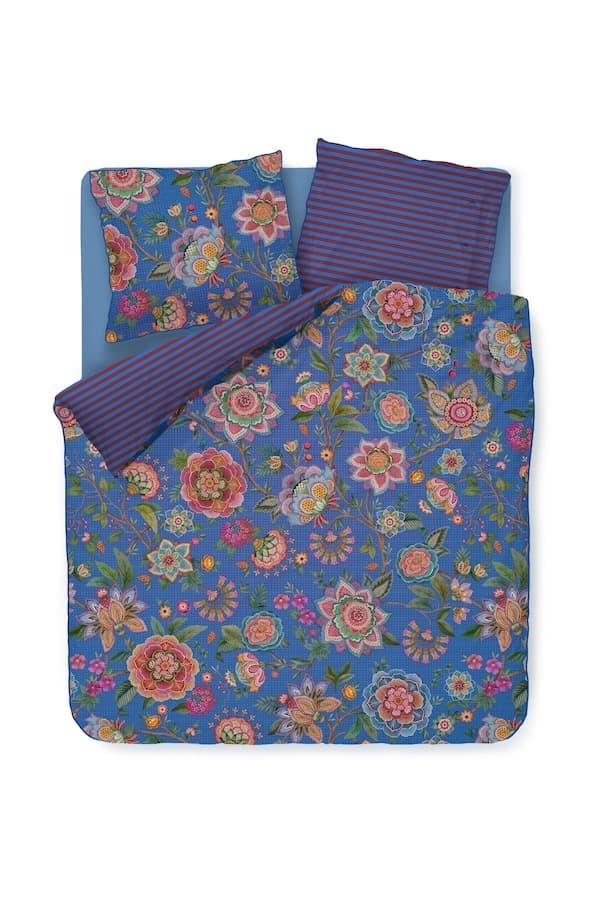 Pip Studio Bombay Bold Donkerblauw dekbedovertrek