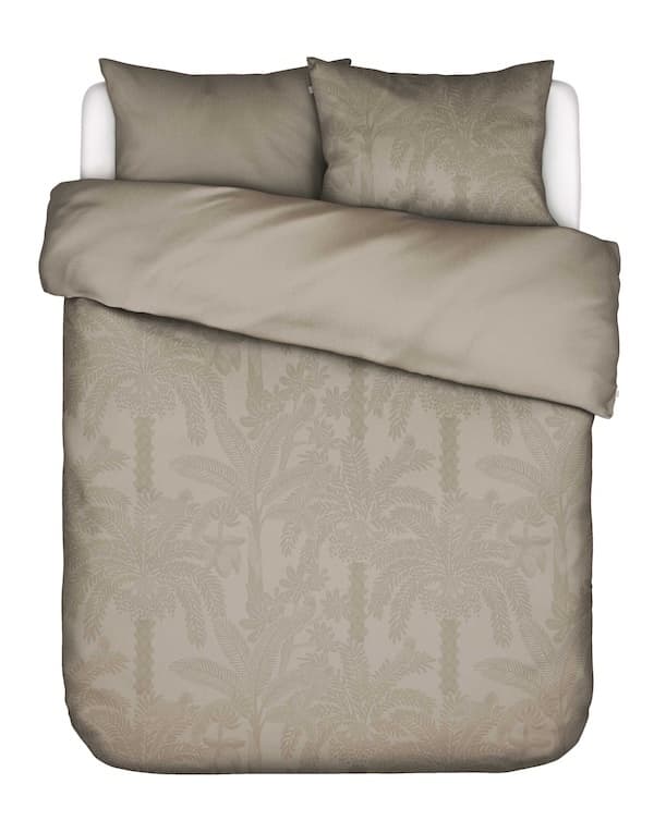 Essenza Palma Taupe dekbedovertrek