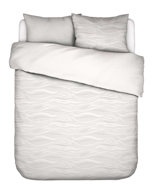 Essenza Neve White dekbedovertrek