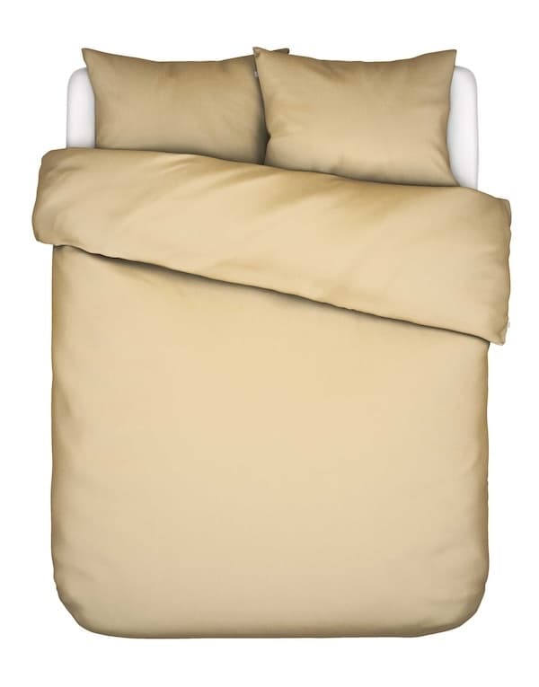 Essenza Minte Yellow straw dekbedovertrek