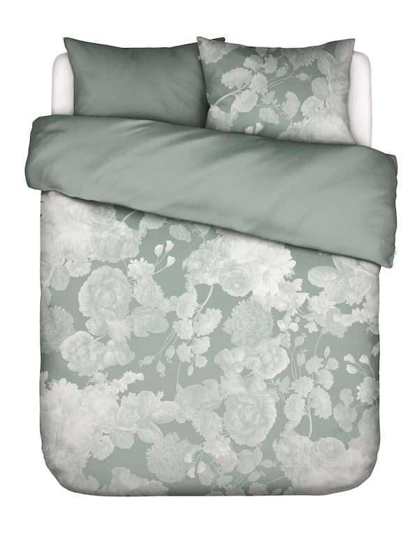 Essenza Eunice Dusty teal dekbedovertrek