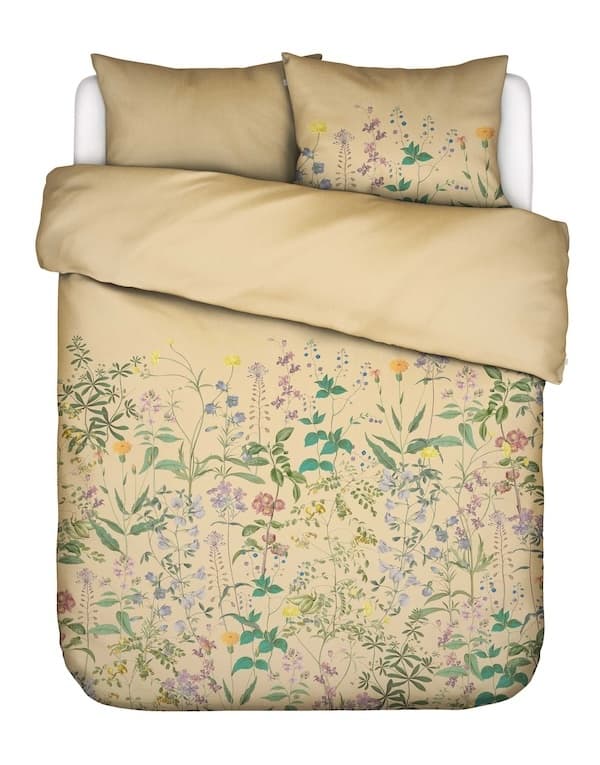 Essenza Augustina Yellow straw dekbedovertrek