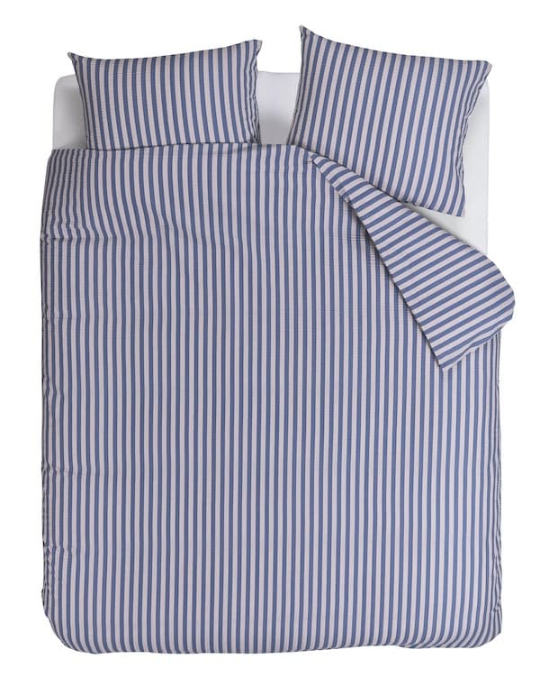 Beddinghouse Veya Blauw dekbedovertrek