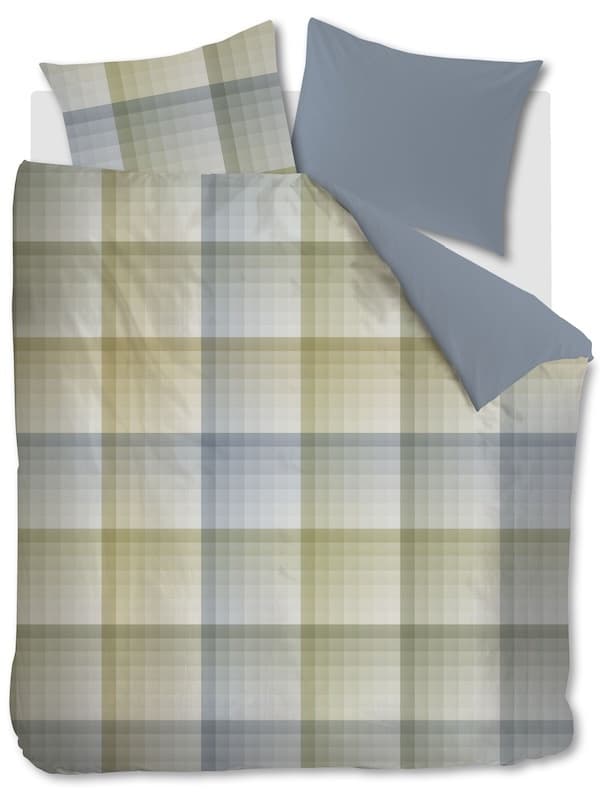 Beddinghouse Sil Blauw Groen dekbedovertrek