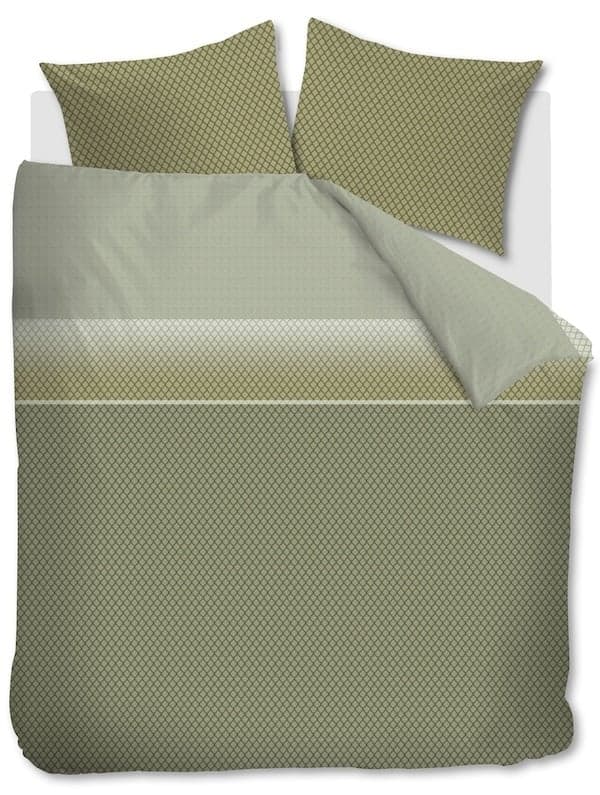 Beddinghouse Riven Groen dekbedovertrek