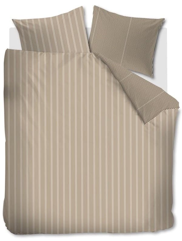vtwonen Mini Stripe Naturel dekbedobertrek