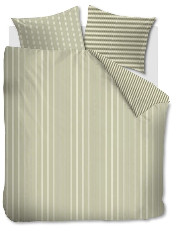 vtwonen Mini Stripe Groen dekbedobertrek