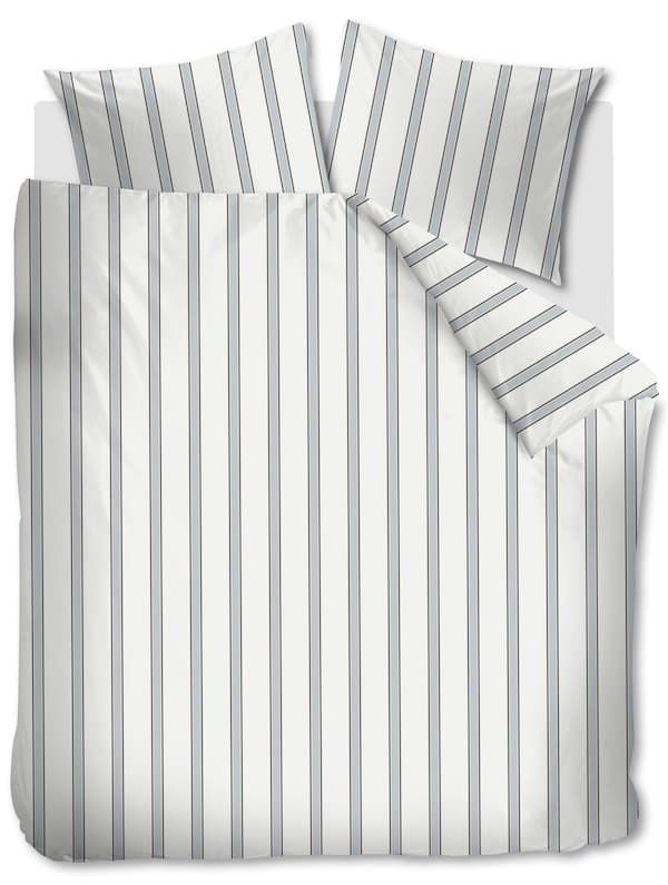 vtwonen Fun Stripe Blauw dekbedobertrek