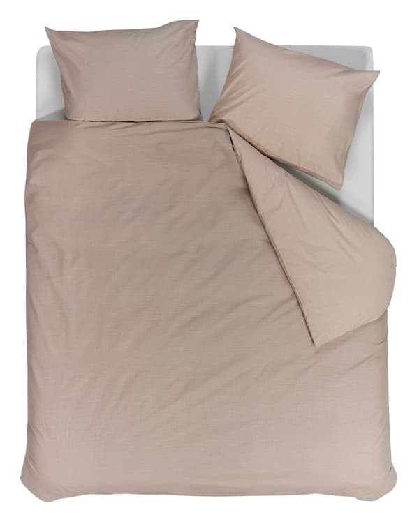 vtwonen Cozy Slub Zachtroze dekbedobertrek