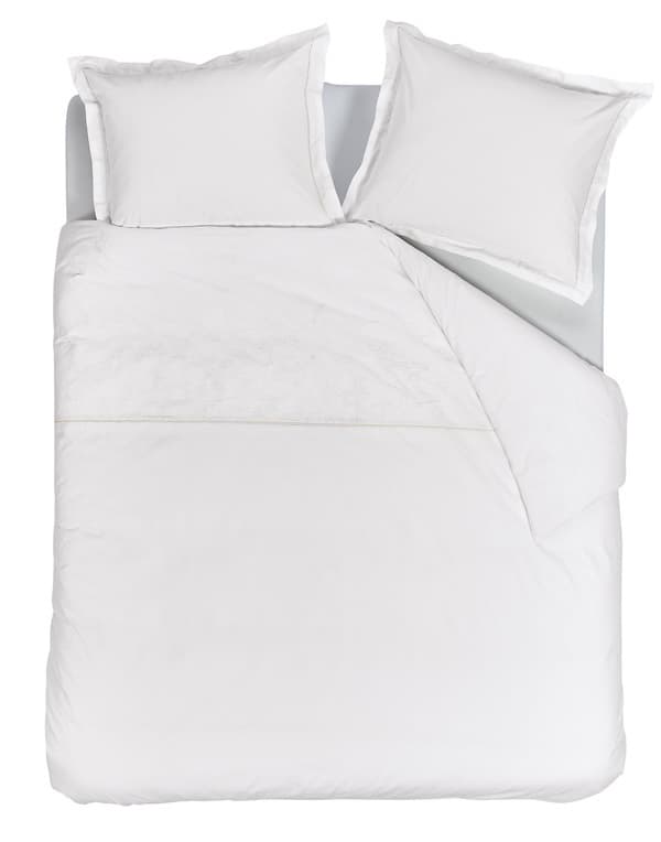 Beddinghouse x Van Gogh Museum Broderie Fleurie Wit dekbedobertrek