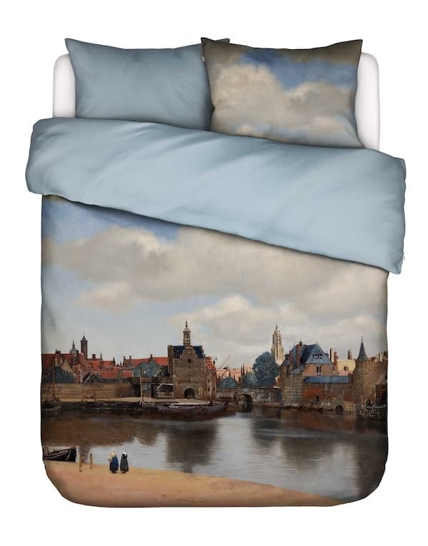 Essenza View on Delft Calming blue dekbedovertrek