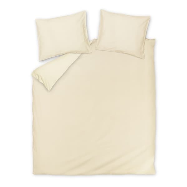 Vandyck Satin Luxe bleached sand dekbedovertrek