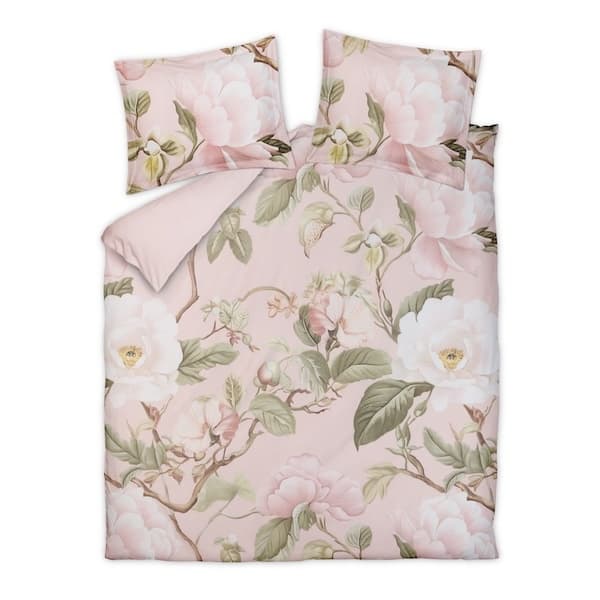 Vandyck Mirelle sepia pink dekbedovertrek