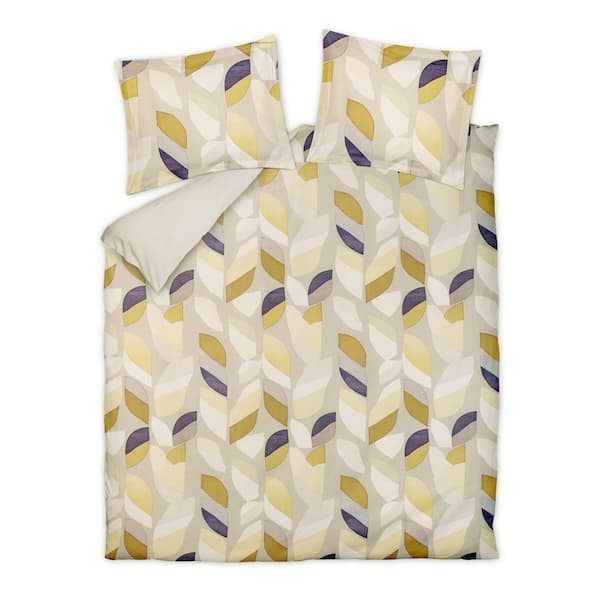 Vandyck Leafcode pistache dekbedovertrek