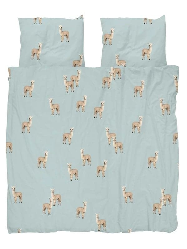 Snurk Alpaca Sky dekbedovertrek