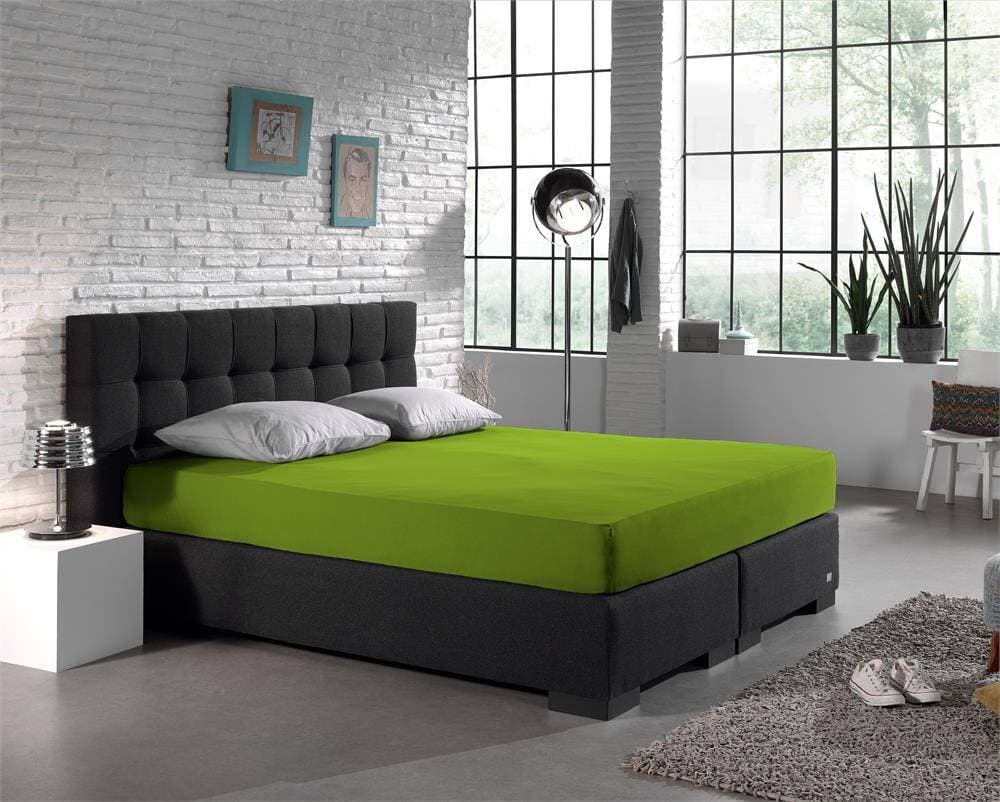 Dreamhouse Dubbel Jersey Matras Hoeslaken Groen 220 gr