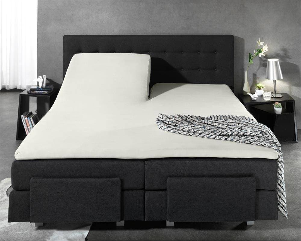 Dreamhouse Jersey Splittopper Hoeslaken Creme