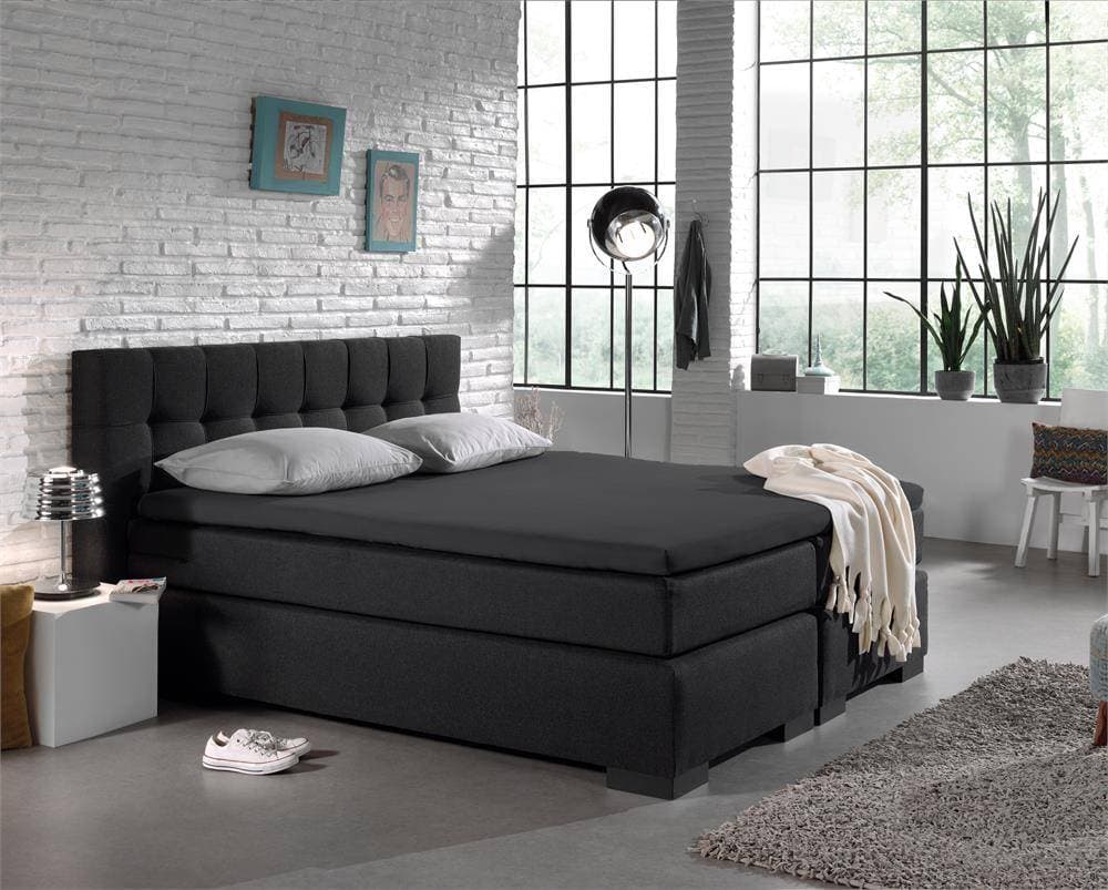 Dreamhouse Jersey Topper Hoeslaken Topper Antraciet