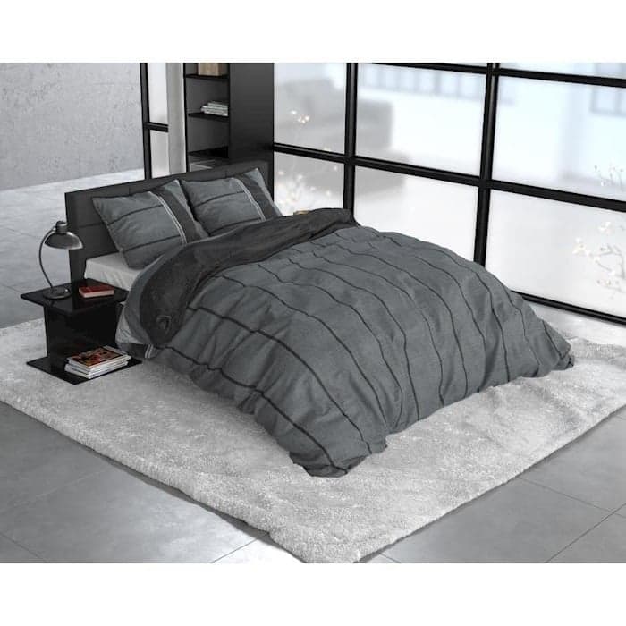 Sleeptime Kees Antraciet flanel