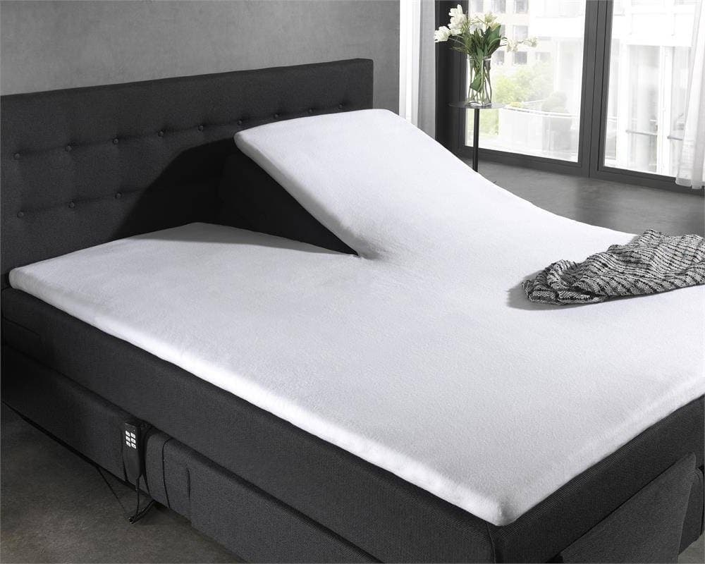 Dreamhouse Molton Splittopper Hoeslaken Wit